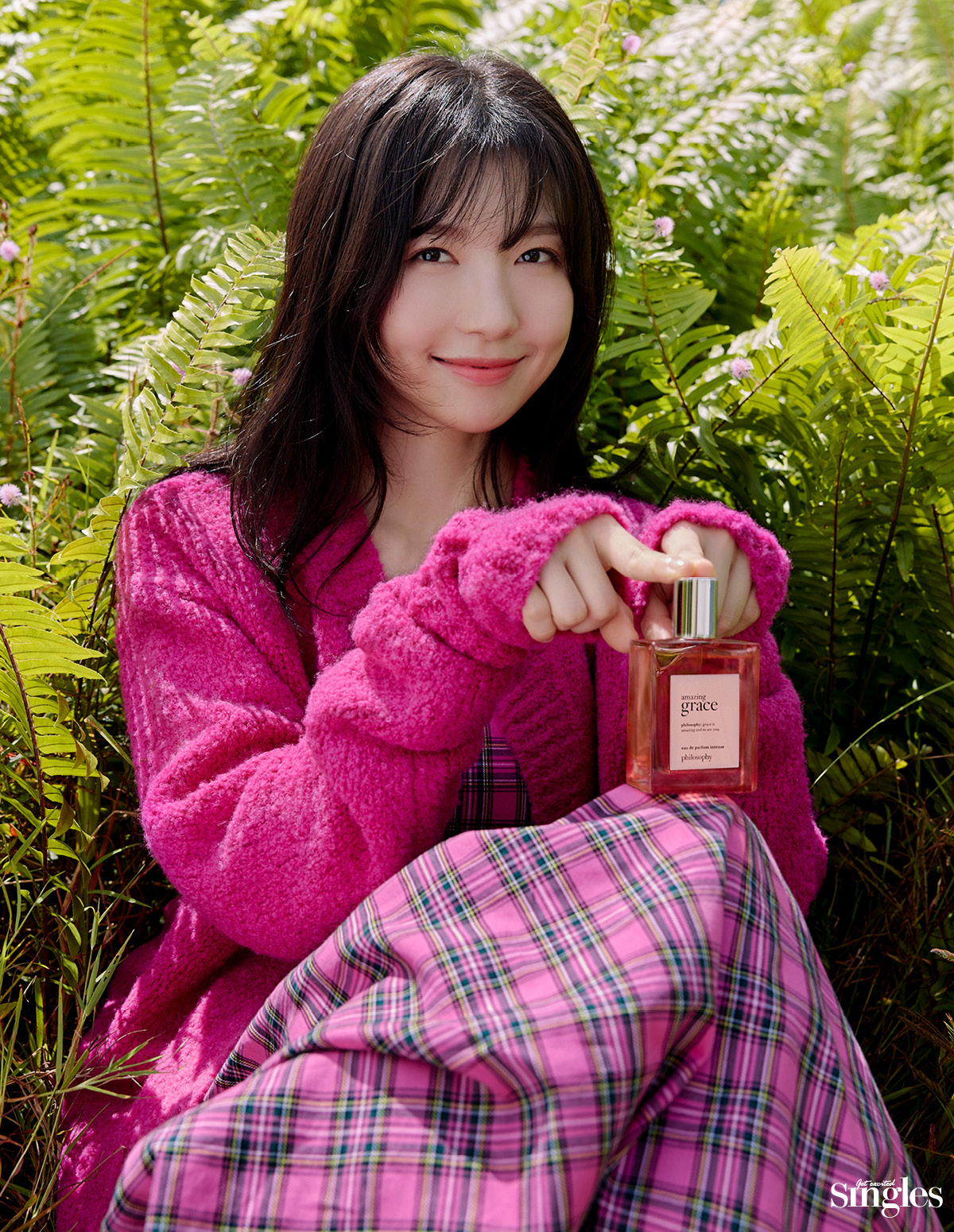주현영와 필로소피가 등장하는 싱글즈 화보